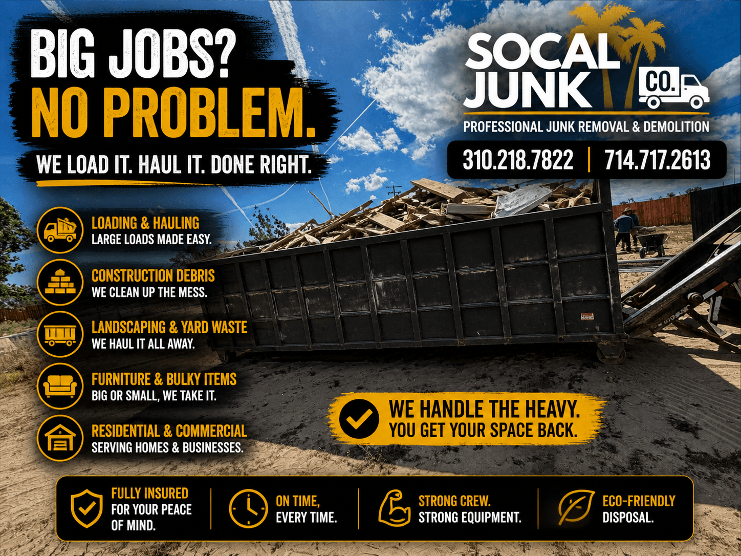 Big Job Construction Debris