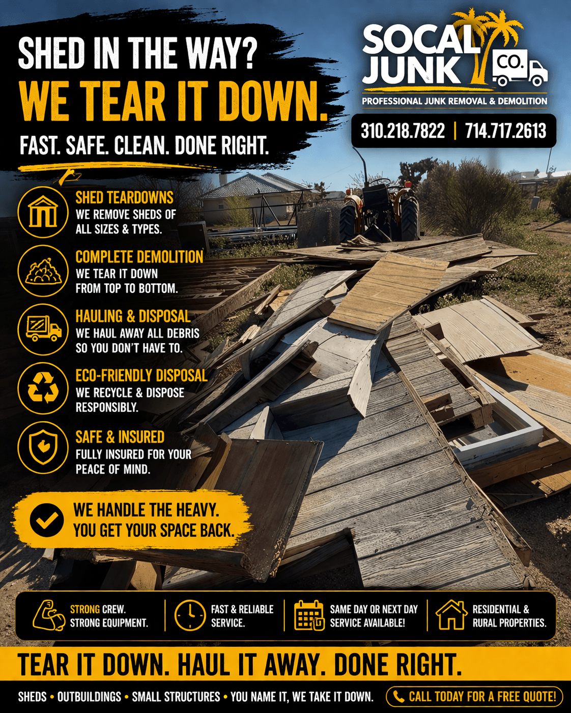 Shed Teardown Demolition