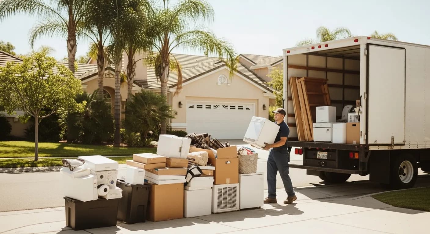 Professional junk removal service